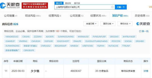 拼多多關聯公司注冊“夕夕餅”“夕夕糕”商標，計算機軟硬件技術開發引關注